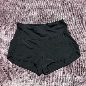 Lululemon High Rise Speed Shorts - size 8